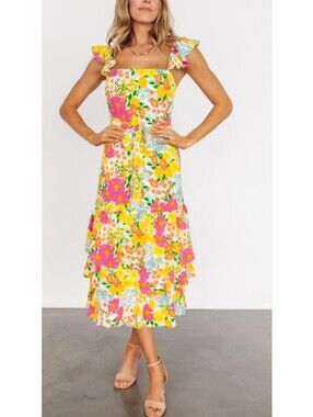 Baltic Born Dani Tiered Midi Dress